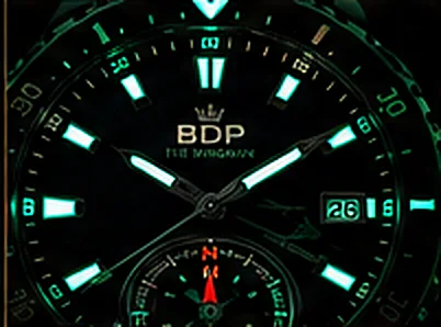Wingman lume glowing in the dark